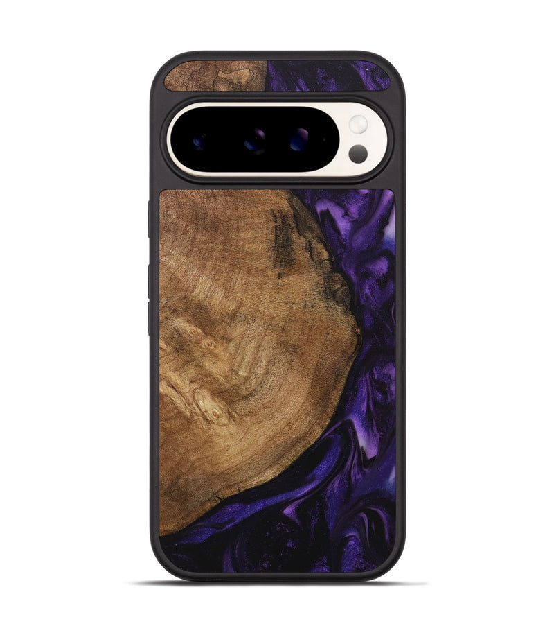 Pixel 9 Pro Wood Phone Case - Marshal (Purple, 730833)