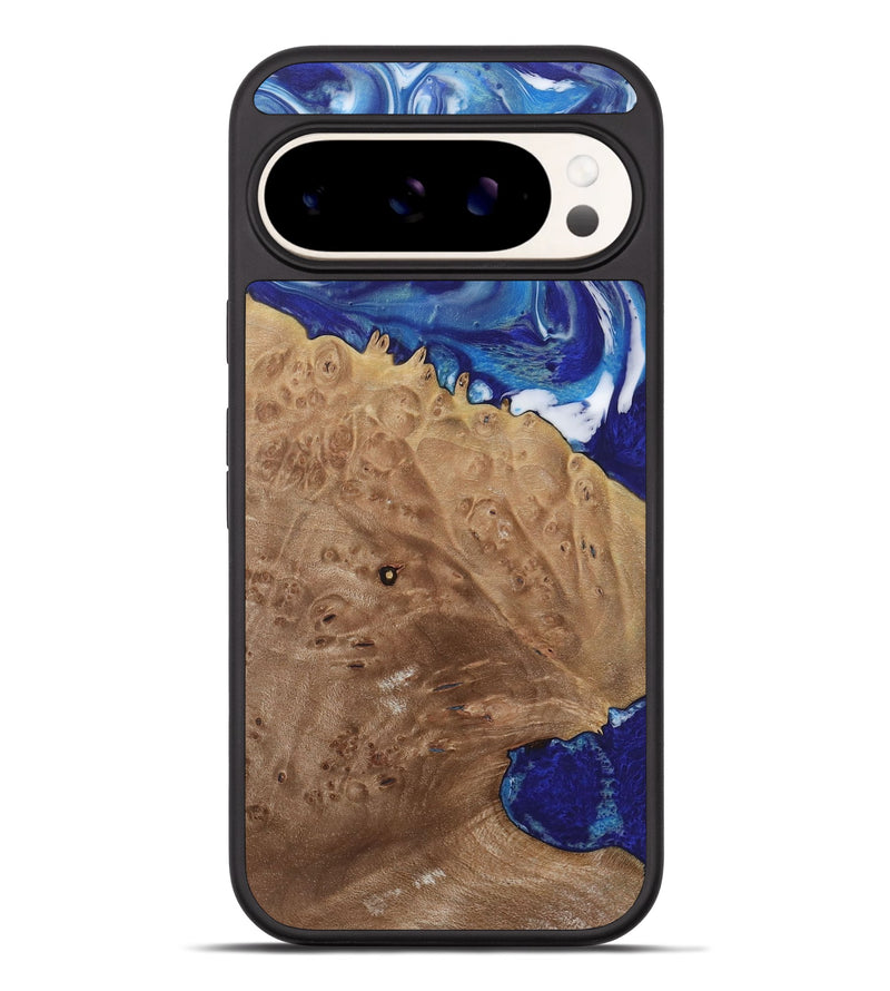 Pixel 9 Pro XL Wood Phone Case - Luan (Blue, 730839)