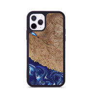 iPhone 11 Pro Wood Phone Case - Volney (Blue, 730842)