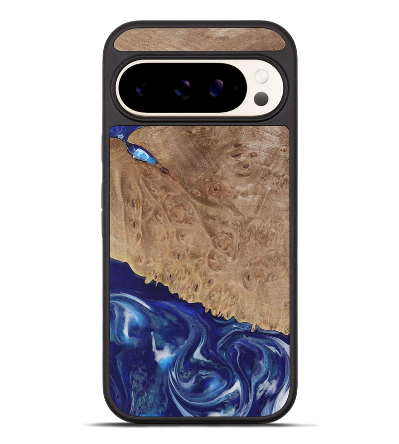 Pixel 9 Pro XL Wood Phone Case - Volney (Blue, 730842)