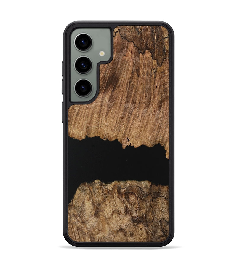 Galaxy S24 Plus Wood Phone Case - Delaney (Pure Black, 730848)