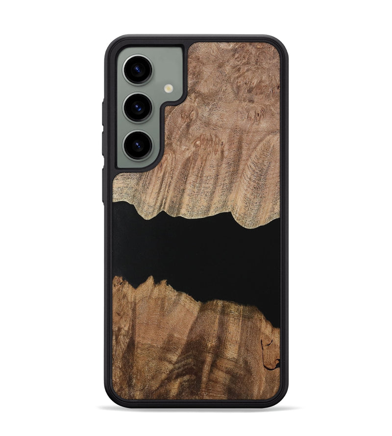 Galaxy S24 Plus Wood Phone Case - Jolanda (Pure Black, 730849)