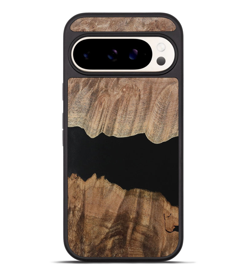 Pixel 9 Pro XL Wood Phone Case - Jolanda (Pure Black, 730849)