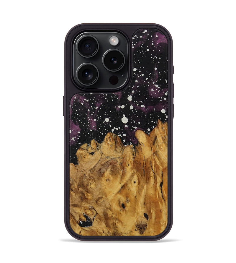 iPhone 15 Pro Wood Phone Case - Cailyn (Cosmos, 730850)