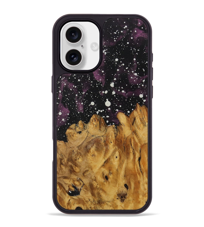 iPhone 16 Plus Wood Phone Case - Cailyn (Cosmos, 730850)