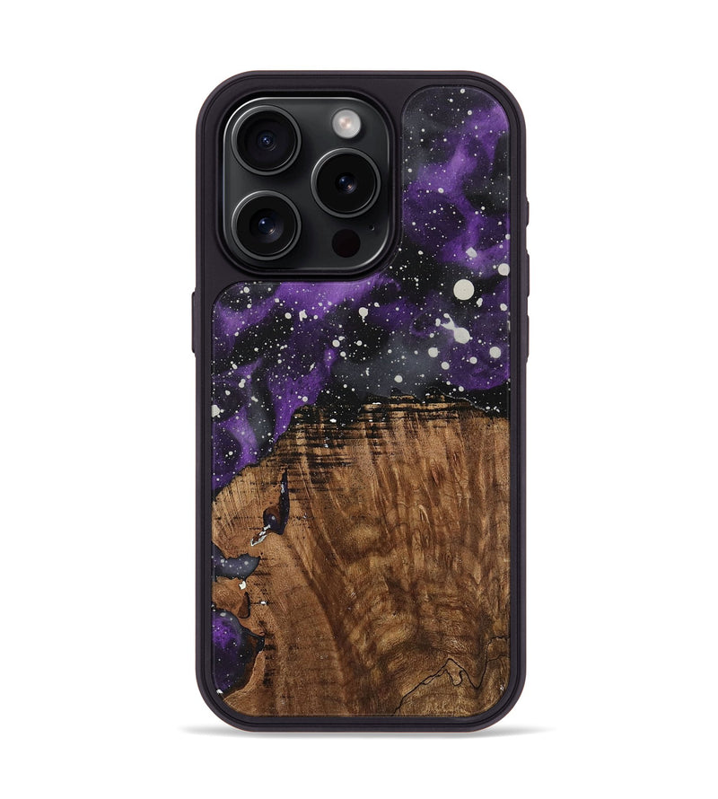 iPhone 15 Pro Wood Phone Case - Qafi (Cosmos, 730852)