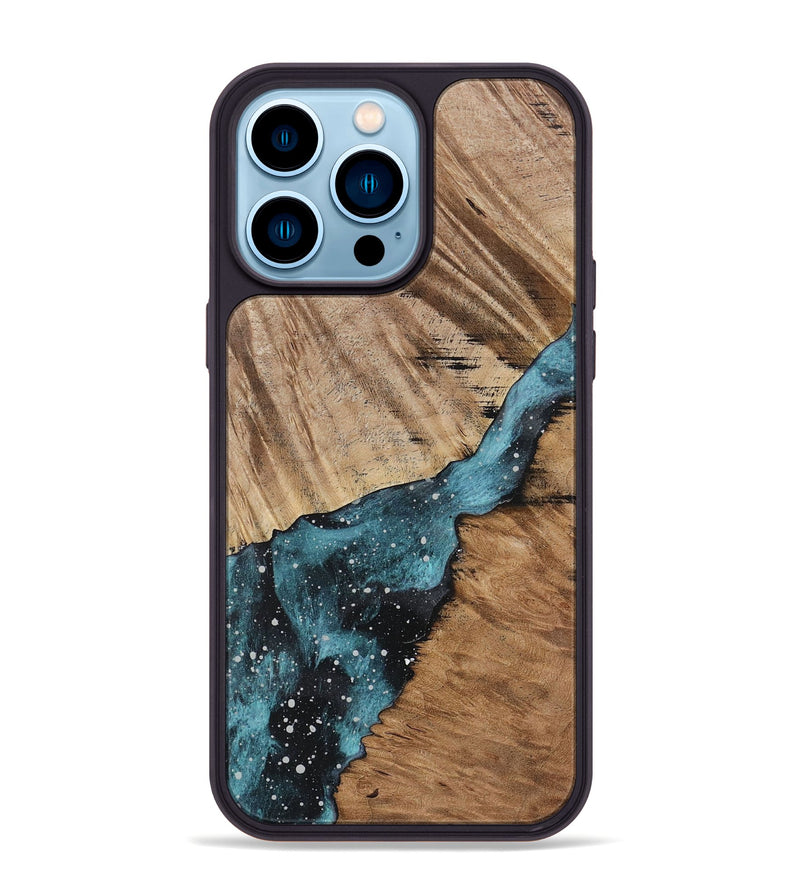 iPhone 14 Pro Max Wood Phone Case - Maala (Cosmos, 730853)