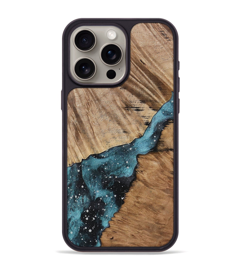 iPhone 15 Pro Max Wood Phone Case - Maala (Cosmos, 730853)