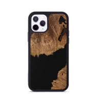 iPhone 11 Pro Wood Phone Case - Montana (Pure Black, 730857)