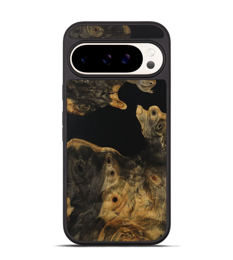 Pixel 9 Pro Wood Phone Case - Angelia (Pure Black, 730858)