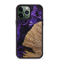 iPhone 13 Pro Max Wood Phone Case - Dovie (Purple, 730863)