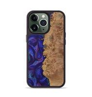 iPhone 13 Pro Wood Phone Case - Yuni (Purple, 730866)