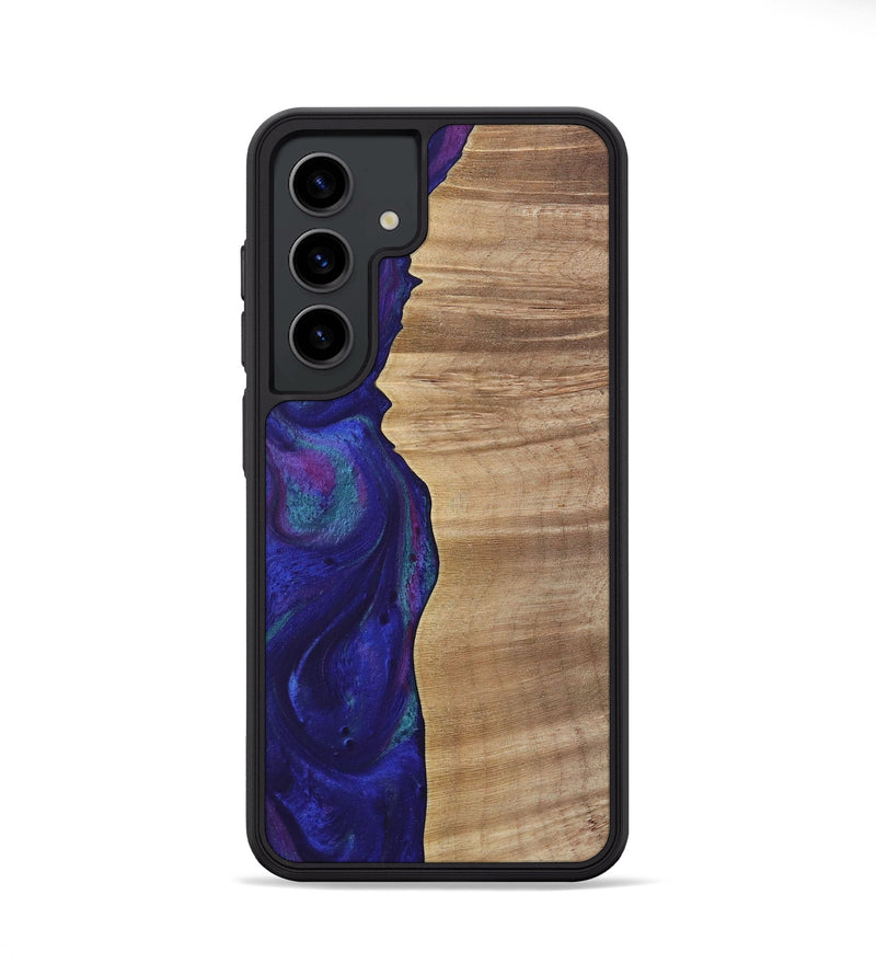 Galaxy S24 Wood Phone Case - Dessa (Purple, 730872)