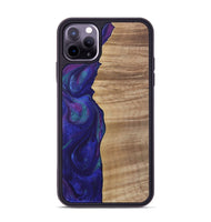 iPhone 11 Pro Max Wood Phone Case - Dessa (Purple, 730872)