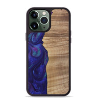 iPhone 13 Pro Max Wood Phone Case - Dessa (Purple, 730872)