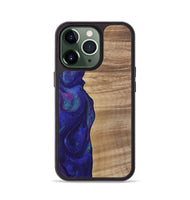 iPhone 13 Pro Wood Phone Case - Dessa (Purple, 730872)