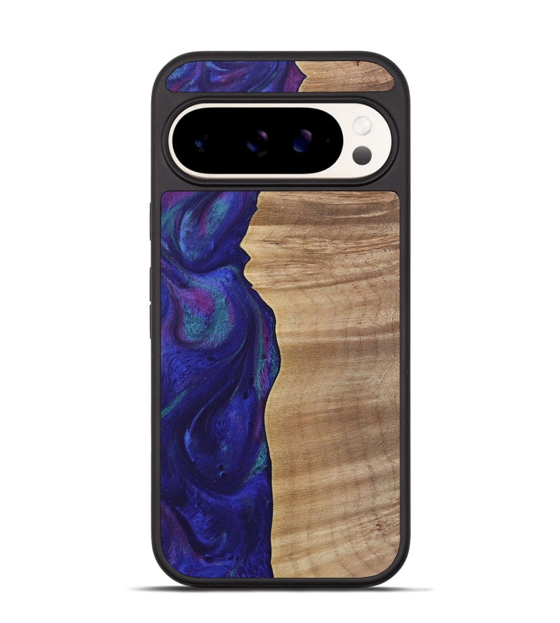 Pixel 9 Pro Wood Phone Case - Dessa (Purple, 730872)