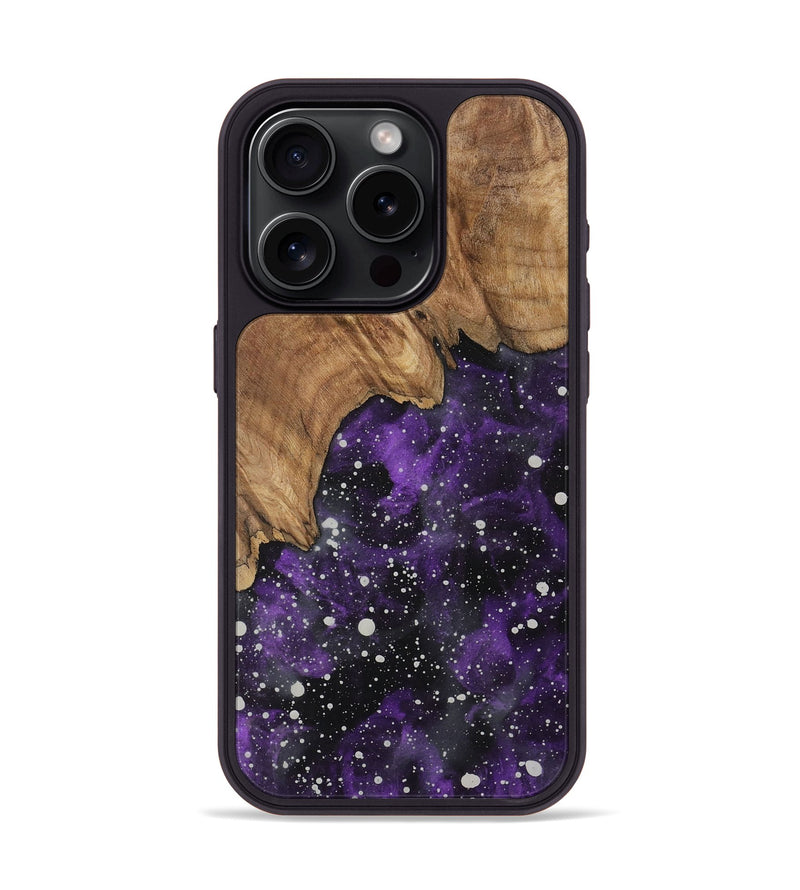 iPhone 15 Pro Wood Phone Case - Gelais (Cosmos, 730878)