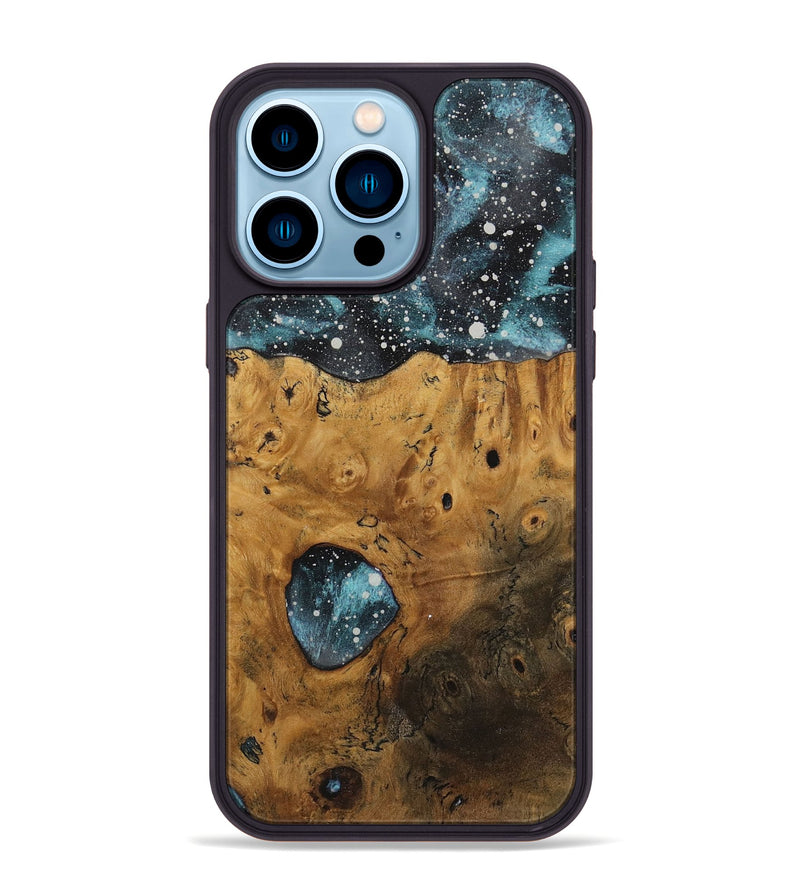 iPhone 14 Pro Max Wood Phone Case - Earline (Cosmos, 730879)