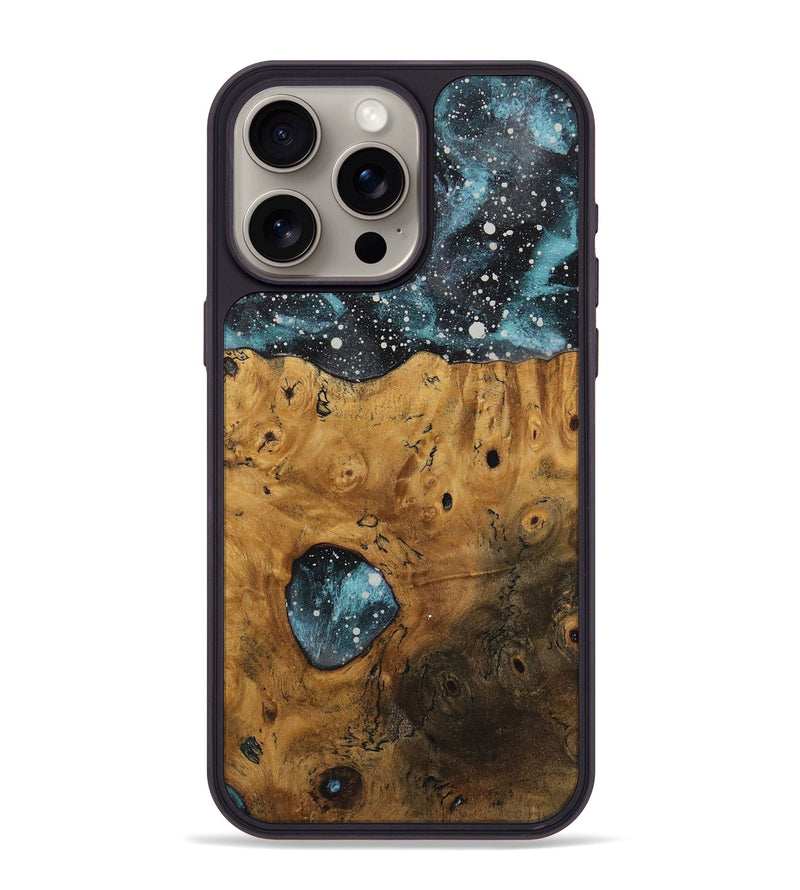 iPhone 15 Pro Max Wood Phone Case - Earline (Cosmos, 730879)