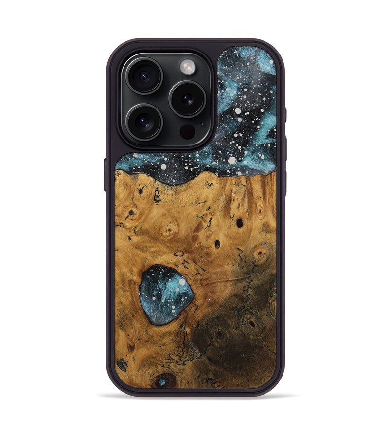 iPhone 15 Pro Wood Phone Case - Earline (Cosmos, 730879)