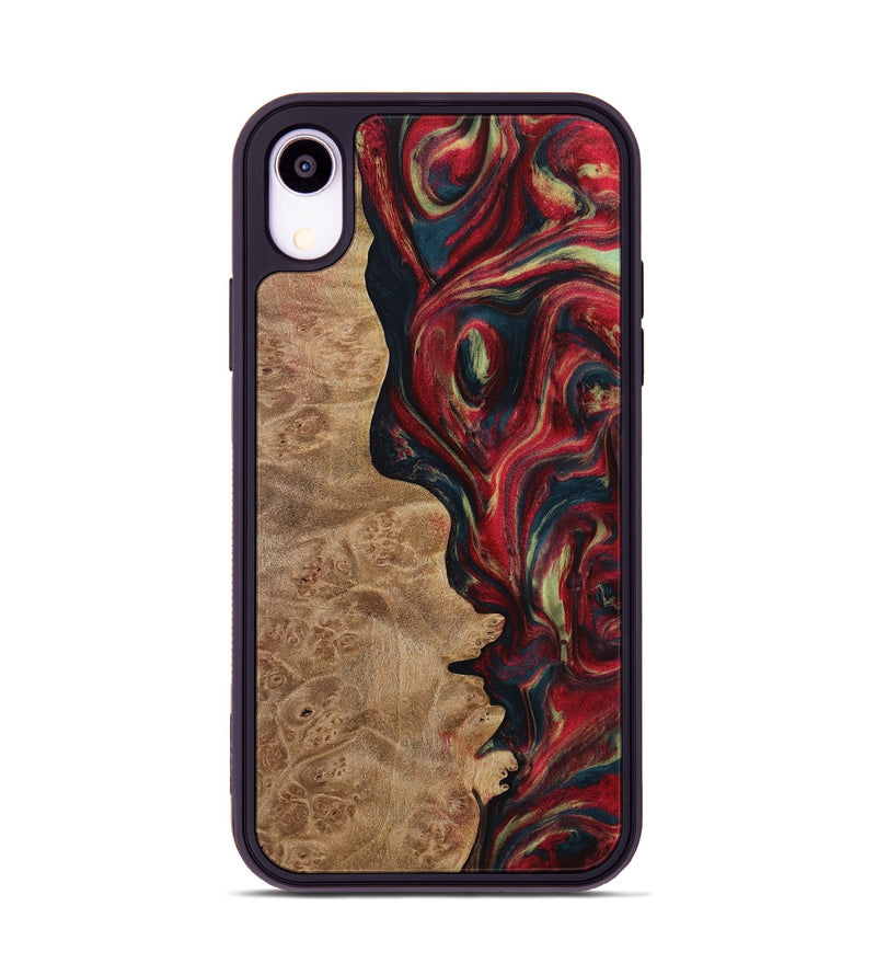 iPhone Xr Wood Phone Case - Sigrid (Red, 730883)