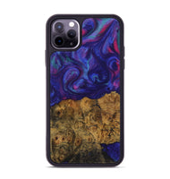 iPhone 11 Pro Max Wood Phone Case - Donal (Purple, 730890)