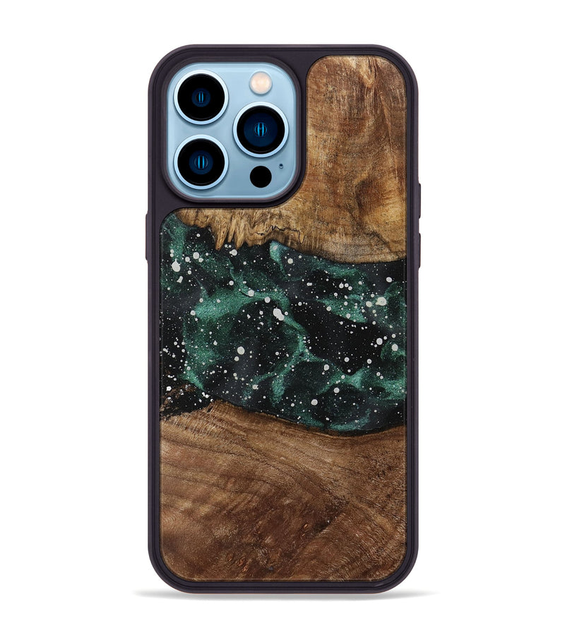 iPhone 14 Pro Max Wood Phone Case - Sherry (Cosmos, 730891)