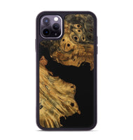 iPhone 11 Pro Max Wood Phone Case - Ayanna (Pure Black, 730892)