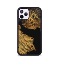 iPhone 11 Pro Wood Phone Case - Ayanna (Pure Black, 730892)