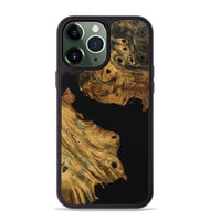 iPhone 13 Pro Max Wood Phone Case - Ayanna (Pure Black, 730892)