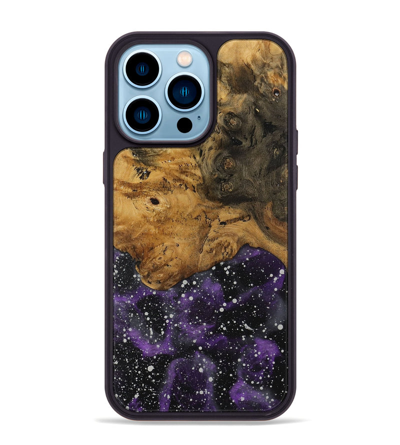 iPhone 14 Pro Max Wood Phone Case - Nevin (Cosmos, 730900)