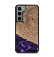 Galaxy S23 Plus Wood Phone Case - Tido (Purple, 730902)