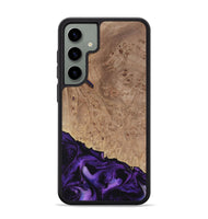 Galaxy S24 Plus Wood Phone Case - Tido (Purple, 730902)