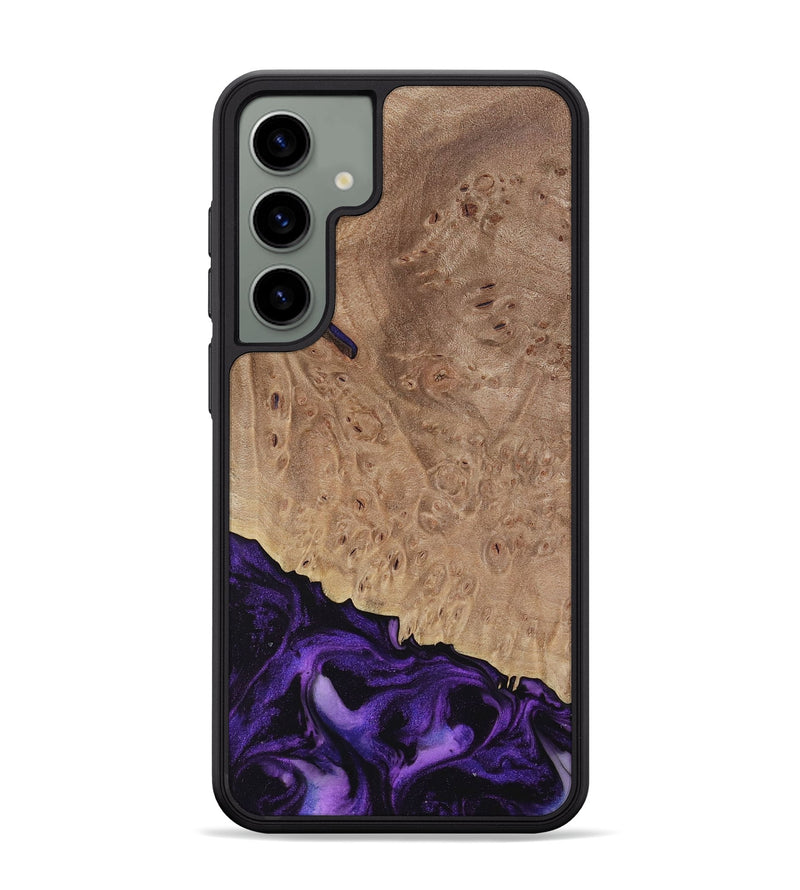 Galaxy S24 Plus Wood Phone Case - Tido (Purple, 730902)