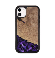 iPhone 11 Wood Phone Case - Tido (Purple, 730902)