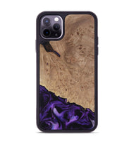 iPhone 11 Pro Max Wood Phone Case - Tido (Purple, 730902)