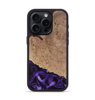 iPhone 15 Pro Wood Phone Case - Tido (Purple, 730902)