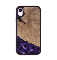 iPhone Xr Wood Phone Case - Tido (Purple, 730902)