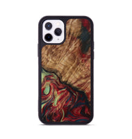 iPhone 11 Pro Wood Phone Case - Liana (Red, 730905)