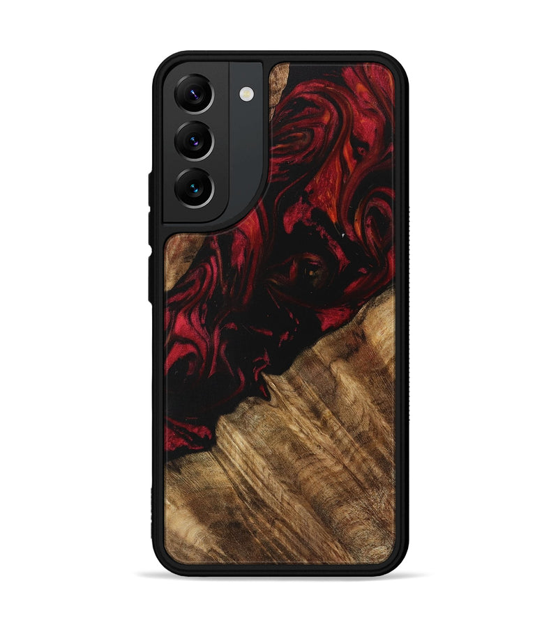 Galaxy S22 Plus Wood Phone Case - Evvy (Red, 730907)