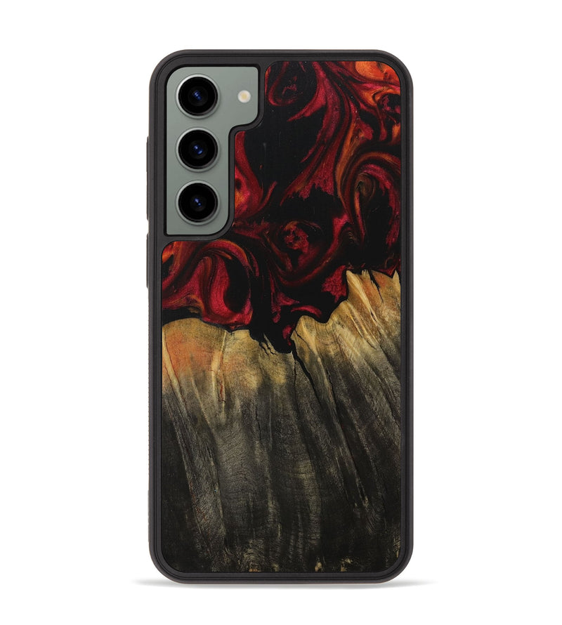 Galaxy S23 Plus Wood Phone Case - Enis (Red, 730908)