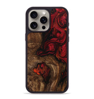 iPhone 15 Pro Max Wood Phone Case - Gilbert (Red, 730909)