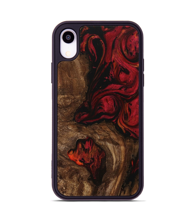 iPhone Xr Wood Phone Case - Gilbert (Red, 730909)