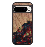 Pixel 9 Pro XL Wood Phone Case - Laron (Red, 730911)