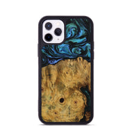 iPhone 11 Pro Wood Phone Case - Baines (Blue, 730913)