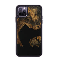 iPhone 11 Pro Max Wood Phone Case - Drago (Pure Black, 730914)