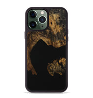 iPhone 13 Pro Max Wood Phone Case - Drago (Pure Black, 730914)