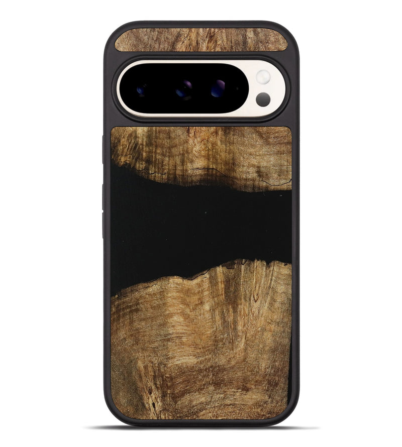 Pixel 9 Pro XL Wood Phone Case - Nelleke (Pure Black, 730916)