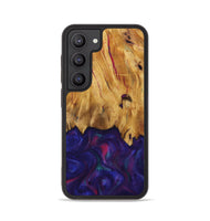 Galaxy S23 Wood Phone Case - Kathie (Purple, 730917)